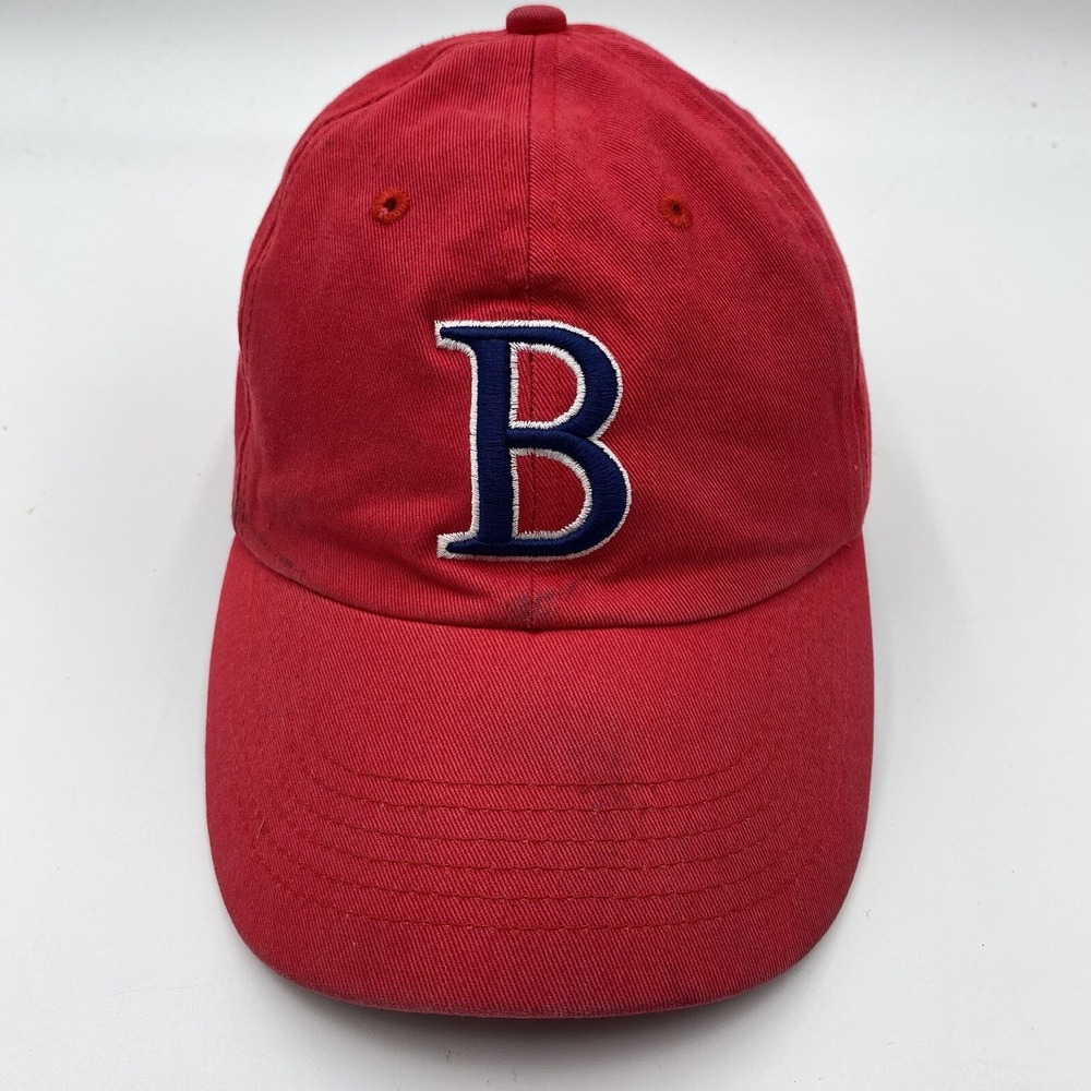 Bay State Apparel Mens Boston Red Sox Cotton Adjustable Baseball Cap Retro‎ Logo